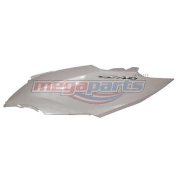 ฝาข้างซ้ายพร้อมสติ๊กเกอร์ LEAD 125 2022 (4 วาล์ว) (HONDA) สีขาว NHC46P