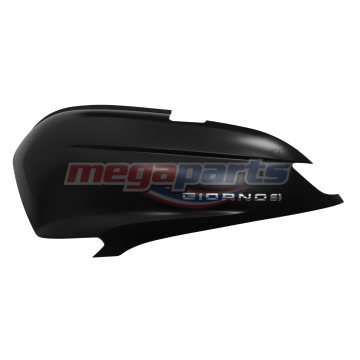 ฝาข้างซ้ายพร้อมสติ๊กเกอร์ GIORNO+ 125 2025 (CBS) (HONDA) สีดำด้าน NH436M