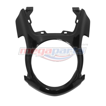 ฝาปิดท้ายเบาะตัวล่าง SCOOPY 110i (2021-2023) (PRESTIGE) (HONDA) สีดำเงา NHA35M