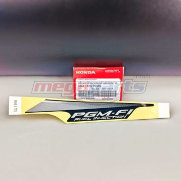 สติ๊กเกอร์PGM-Fi WAVE 125i 2020 (Di,E,S) (HONDA) สีดำเงา NHA35M