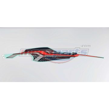 สติ๊กเกอร์ฝาข้างซ้าย WAVE 110i 2021 (Di,LED,S) (HONDA) รถสีเทา