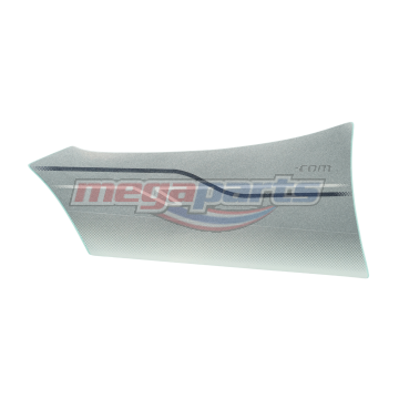 แถบติดฝาครอบตัวถังขวา B รถสีขาว