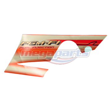 แถบติดฝาครอบข้างซ้าย B รถสีแดง