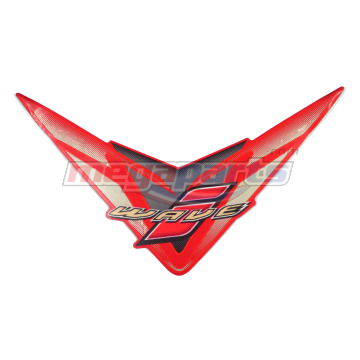 แถบติดฝาครอบไฟหน้ารถสีแดง