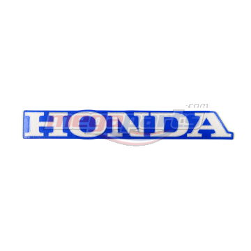 สัญลักษณ์ HONDA รถสีน้ำเงิน