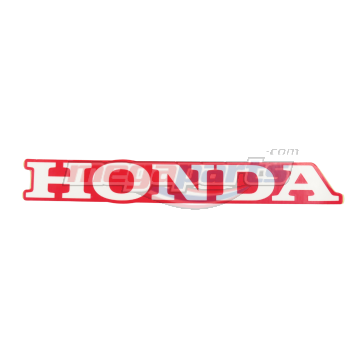 สติ๊กเกอร์บังลมข้างซ้าย WAVE 125 2001 (หัวเถิก) (HONDA) รถสีแดง