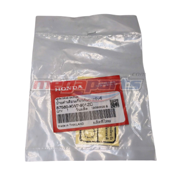 สติ๊กเกอร์ป้ายคำเตือนขับขี่ สีดำ แท้ๆ (รถสีบรอนซ์เงิน,เหลือง)