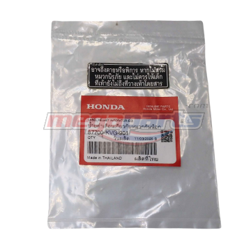 ป้ายคำเตือน WAVE 125i 2021 (LED) เกี่ยวกับหมวกกันน็อก (HONDA) (ภาษาไทย)