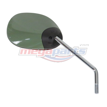 กระจกส่องหลังข้างขวา GIORNO+ 125 (2023-2025) (Cb) (HONDA) สีเขียว GY157P