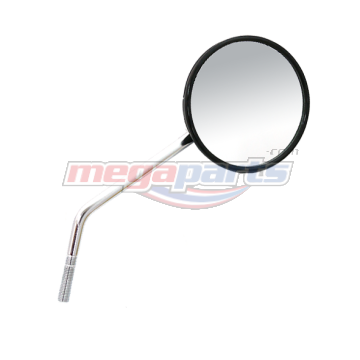 กระจกส่องหลัง SCOOPY-i 110i 2010 (HONDA) สีดำเงา NHA35M