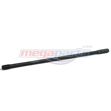 น็อตเสาเสื้อ WAVE 125 (หัวเถิก) 8x203 (HONDA) ตัวยาว สีดำ