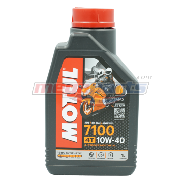 น้ำมันเครื่อง 4T 7100 10W-40 1L MA2 (MOTUL) (SYN 100%)