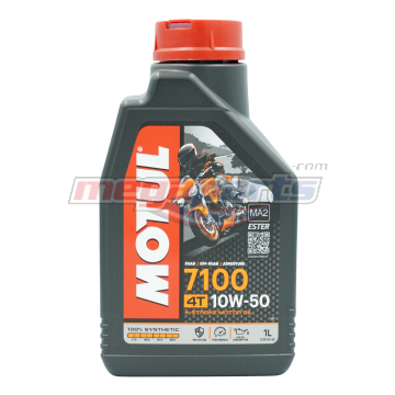 น้ำมันเครื่อง 4T 7100 10W-50 1L MA2 (MOTUL) (SYN 100%)