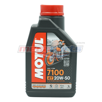 น้ำมันเครื่อง 4T 7100 20W-50 1L MA2 (MOTUL) (SYN 100%)
