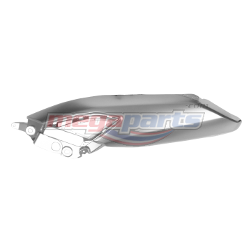 ฝาข้างซ้ายด้านหลัง NMAX 155 2021 YAMAHA สีเทา (1786,WMB)