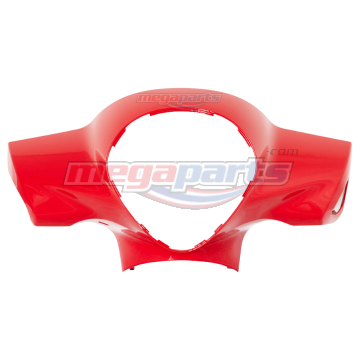 ฝาครอบแฮนด์หน้า GRAND FILANO 125 (YAMAHA) สีแดง 1763, VRCD