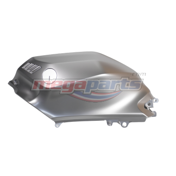 ฝาครอบถังน้ำมันข้างซ้าย R15 2022 YAMAHA รถสีเทา/ดำ (1786,WMB)