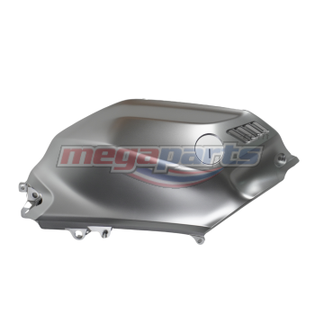 ฝาครอบถังน้ำมันข้างขวา R15 2022 YAMAHA รถสีเทา/ดำ (1786,WMB)