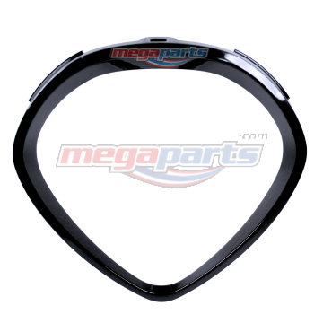 ฝาครอบแฮนด์หลังตัวบน GRAND FILANO 125 2023 (Hyb) (YAMAHA) สีดำเงา 0903,SMX