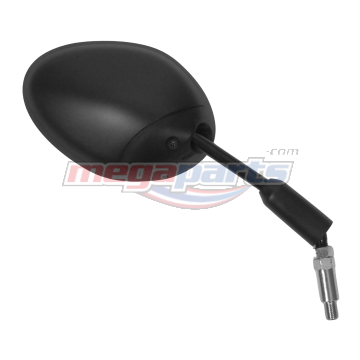 กระจกส่องหลังข้างขวา GRAND FILANO 125 2024 (Hyb) (YAMAHA) สีดำด้าน 0582,MBL2